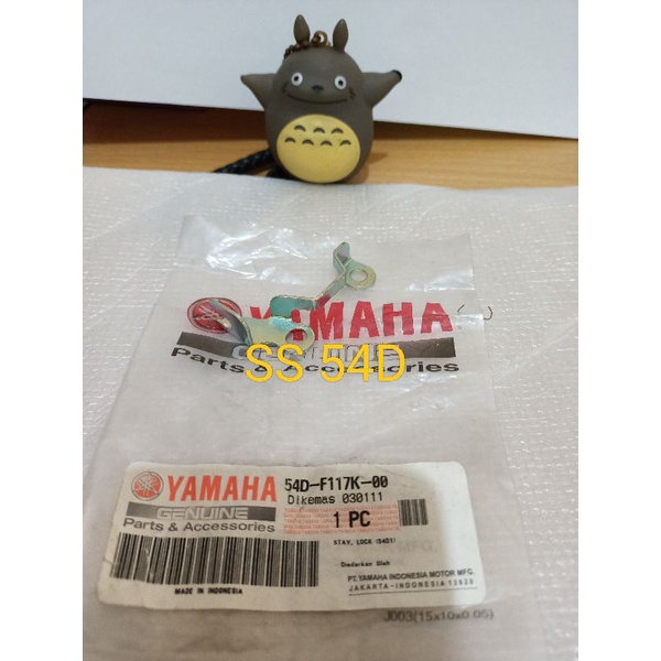 stay lock plat kedudukan kabel tali jok scorpio z new barong badak ori 54d f117k 00