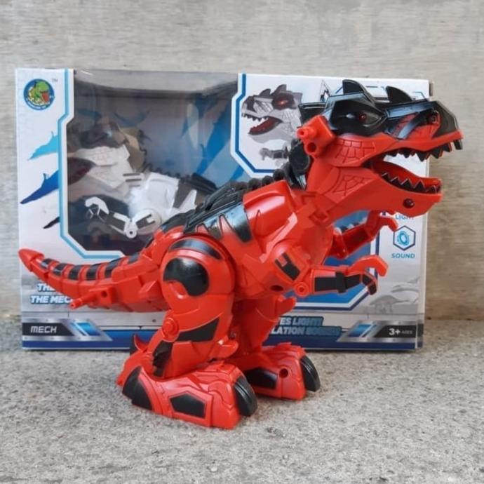 MAINAN DINOSAURUS T-REX BATERAI MECH DINO