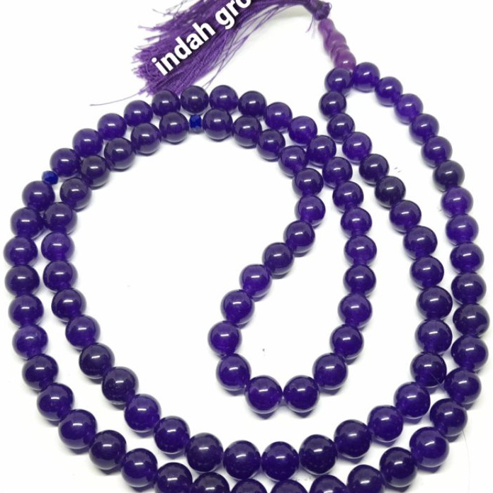 Star Seller TASBIH BATU KECUBUNG 10MM 99BUTIR NATURAL