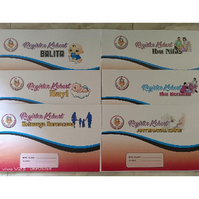 

ERA099 PAKET 6 BUKU REGISTER KOHORT PILIHAN (6 MACAM) *