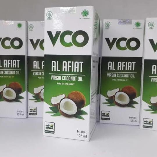 

Silahkan Order] VCO 125 ml 125ml Virgin Coconut Oil Al Afiat 100 % Minyak Kelapa Asli