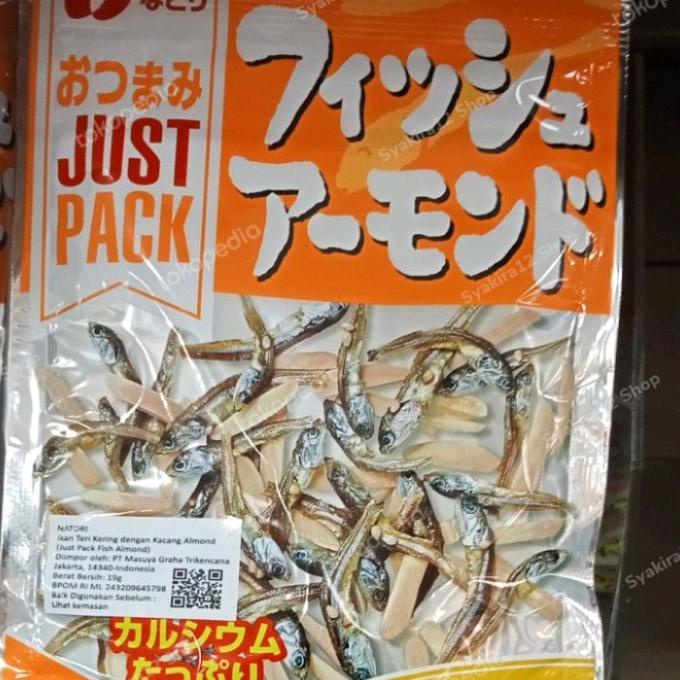 

Ready oke] Natori just pack FISH ALMOND 19 gr ikan teri dan kacang almond