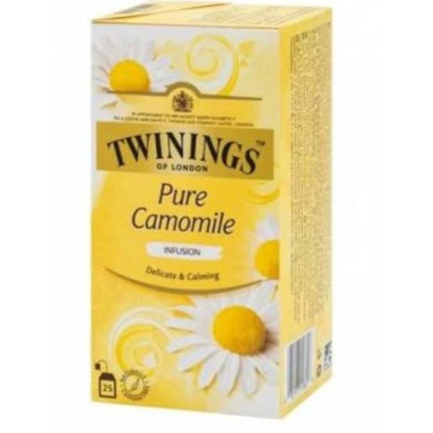 

#####] TWININGS Pure Camomile 25 bags - Teh Celup