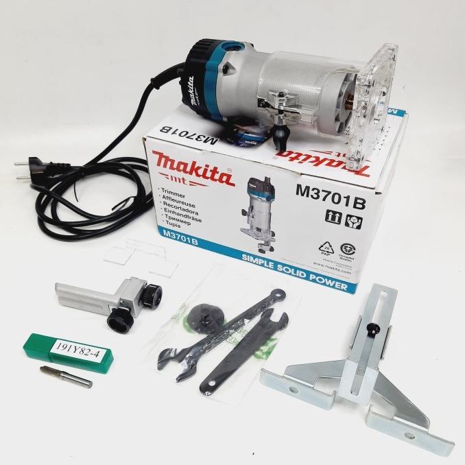 #####] MAKTEC MT370 Mesin Profil Router Trimmer Kayu 6 mm