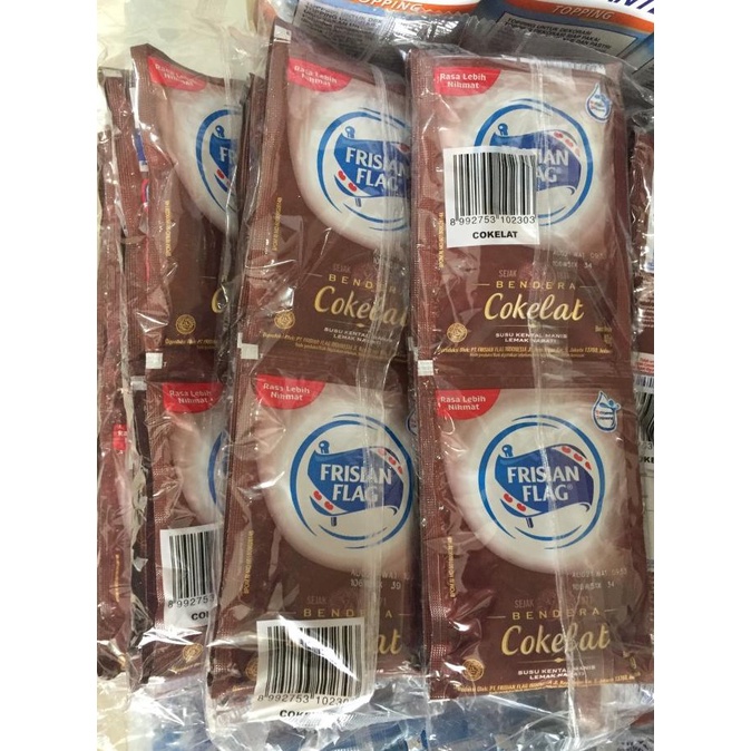 

] Susu kental manis saset isi 6