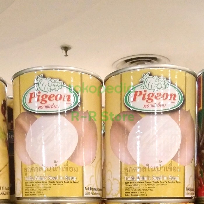 

Bettifer Pigeon Toddy Palm Seed In Syrup 565 Gr Buah Lontar