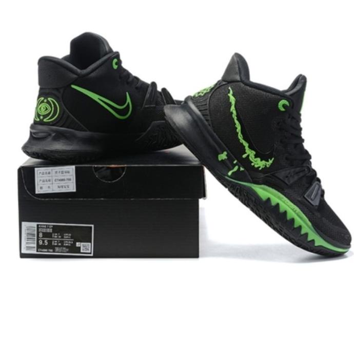 monggo] Sepatu Basket Kyrie 7 'Halloween' Black Green