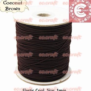 Silahkan Order] 5 METER ELASTIC CORD 1MM TALI ELASTIS UNTUK GELANG