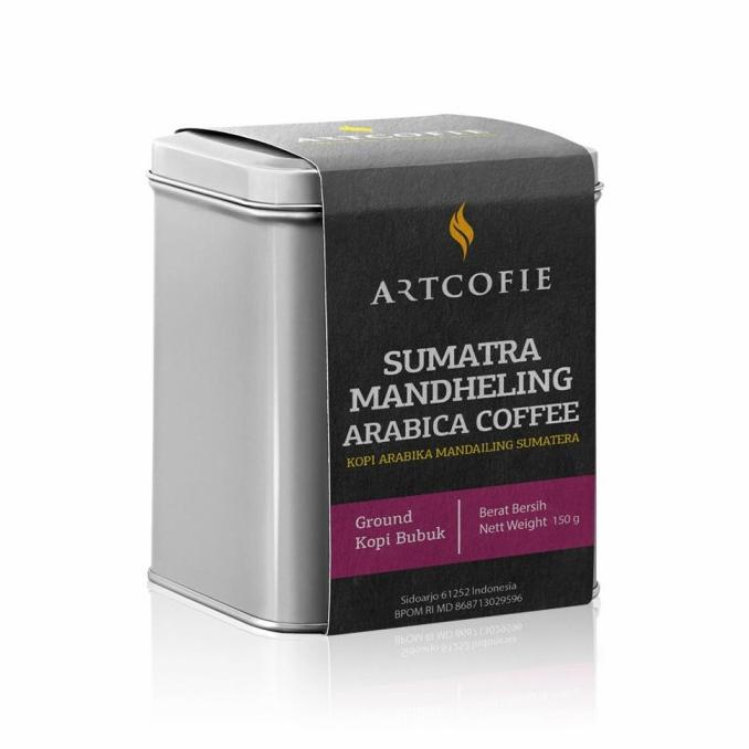 

@=@=@=@=] Artcofie Kopi Sumatra Mandheling Arabica Tin Box Ground 150gr