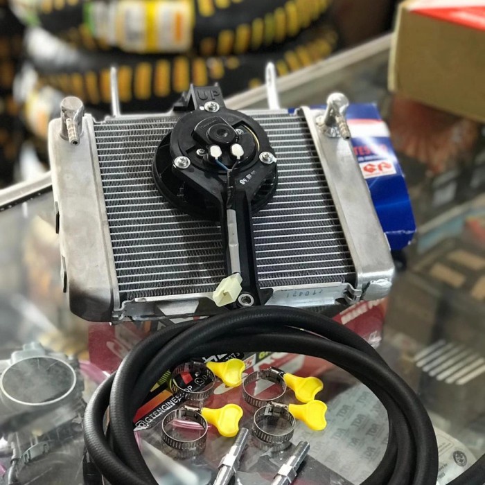Bestseller Oil Cooler Fu Injeksi Modif / Oil Cooler Gsx Matic Komplit Dgn Kipas