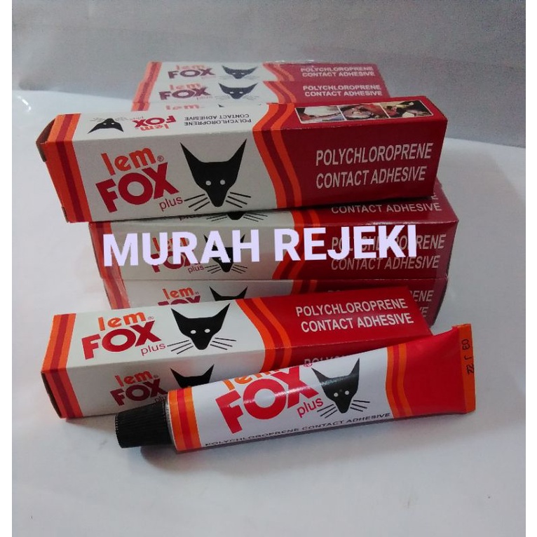 

Lem fox tube polychloroprene contact adhesive 20gr / lem fox murah.