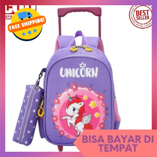 Tas Punggung Ransel Trolly Tk Sd Tas Troli Anak Perempuan Paud Smiggle Bag Child Smuggle Terbaru Ts 