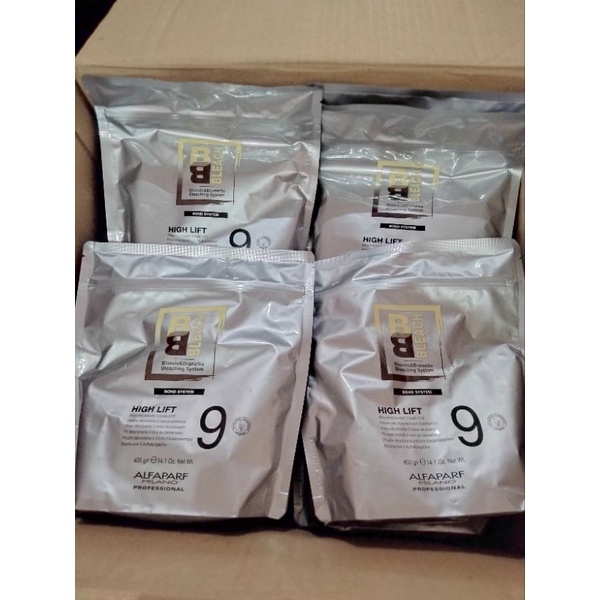 Bleaching Rambut level 9 Hight light Alfaparf 400Gram made in italy
