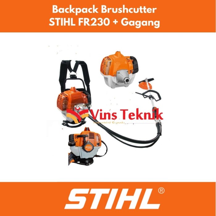 Terlaris Mesin Potong Rumput Stihl Fr230 + Gagang Cutter Brush Fr 230