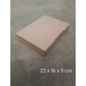 

42 (10pcs) kardus 22 x 16 x 3 cm --Diecut dan easy usage— ✡Seller