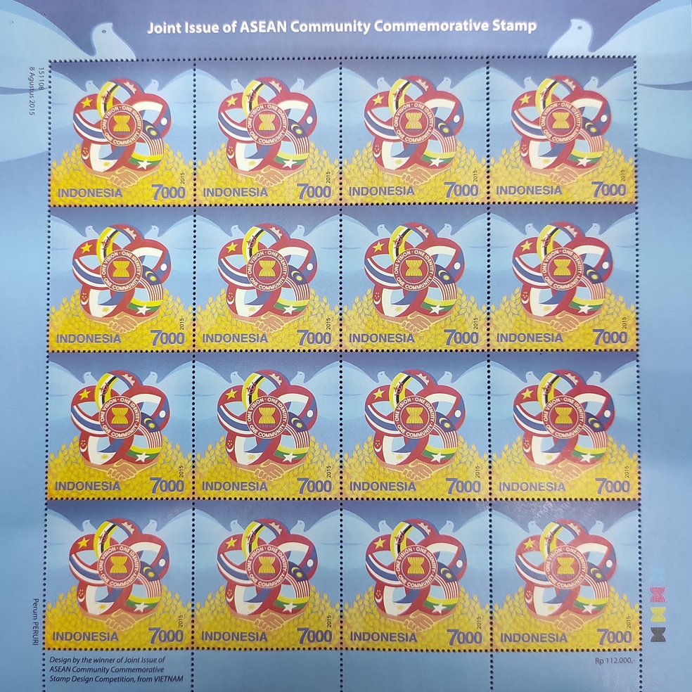 

EB86 PERANGKO (LEMBARAN/FULL SHEET) RP 7.000,- 37