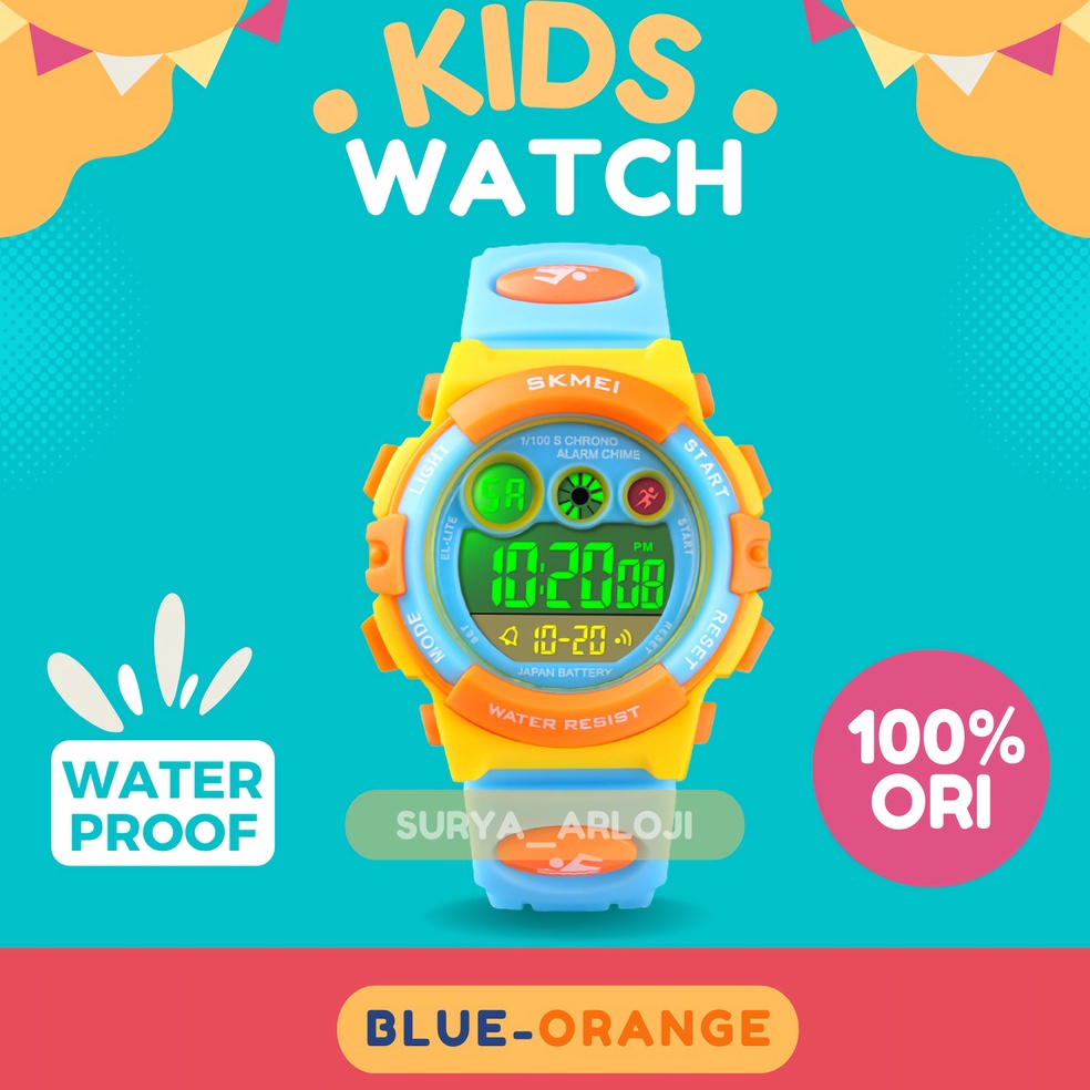 66 Jam tangan digital anak laki laki jam tangan anak kecil laki laki jam tangan anak cowok anti air 