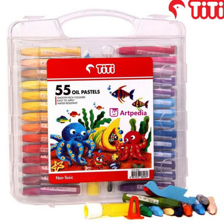 

YYE krayon Titi/joyko/mewarnai 12,18,24,36,48,55 warna non toxic 9fpup