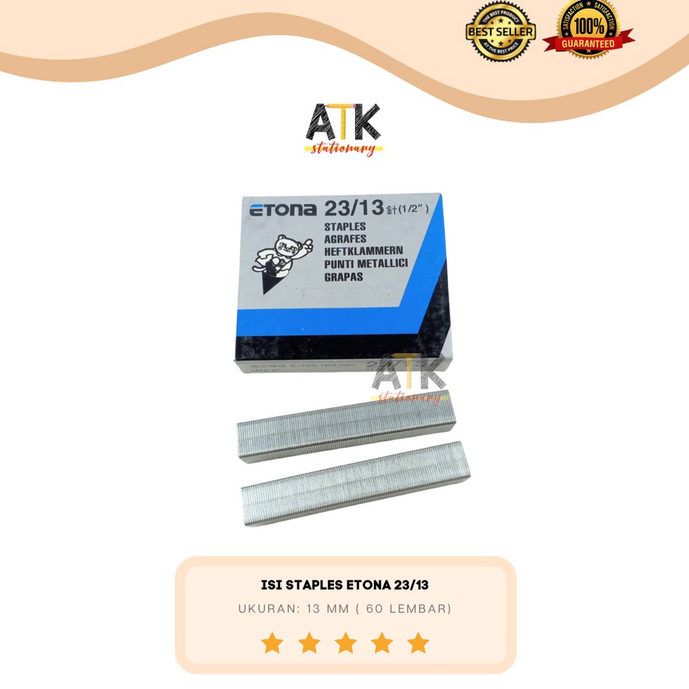 

56 Isi Staples Etona 23/13 Atk 4188