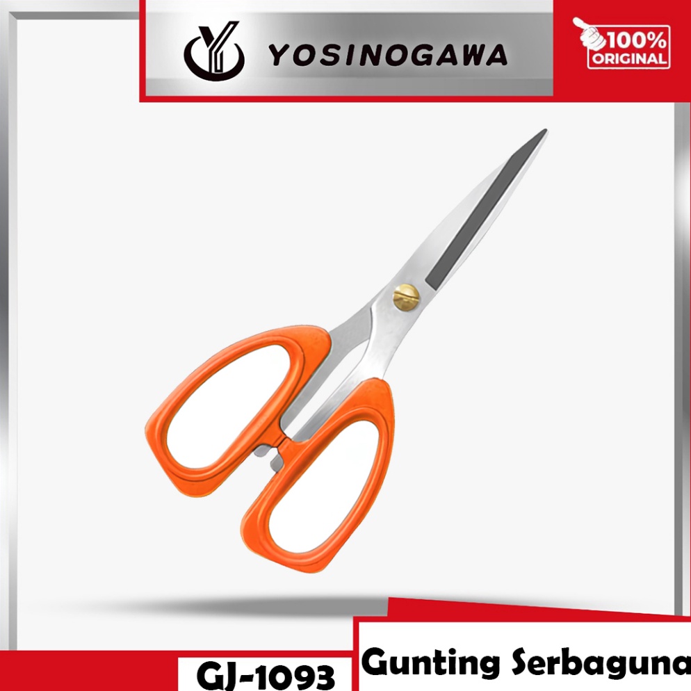 

[WYS] YOSINOGAWA - Gunting Serbaguna / Gunting Dapur / Gunting Kertas Scissor 19,5cm Terlaku.!