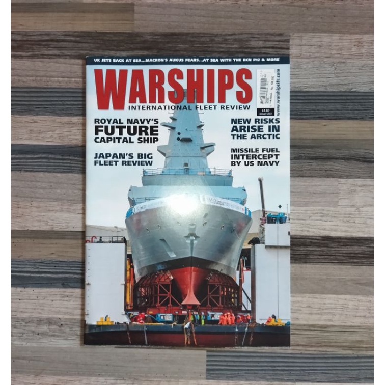 MAJALAH WARSHIPS : JAPAN'S BIG FLEET REVIEW