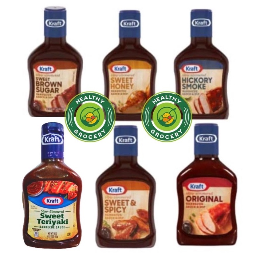 

Kraft Sauce Barbecue 510Gr / Saus Bare / Bbq / / Spicy Honey / Hiory Smoke/ Teriyaki