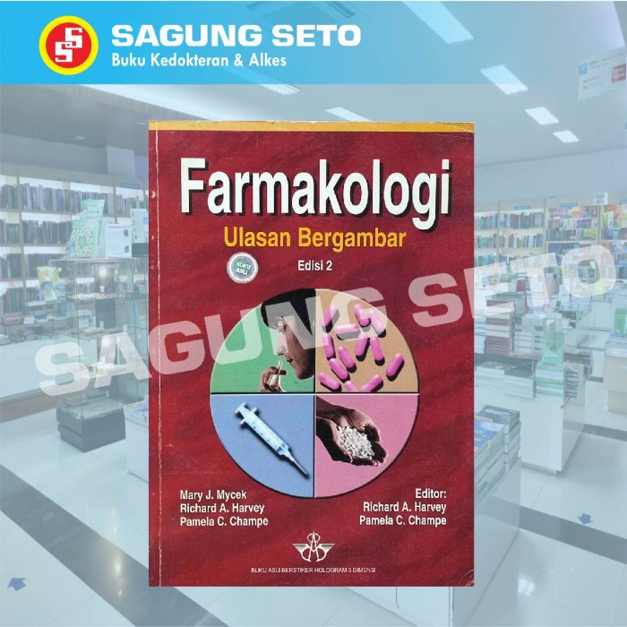 Bestseller Buku Farmakologi Ulasan Bergambar Edisi 2 - Mary J. Mycek