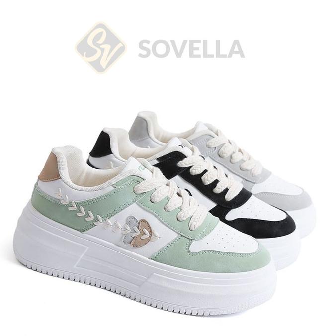 SOVELLA Havana Sepatu Sneakers Tali Wanita Import