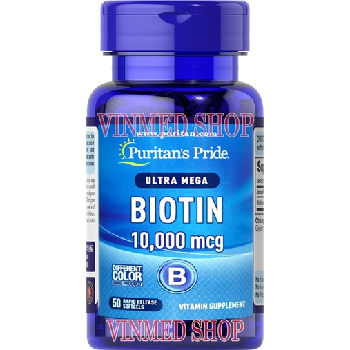 BIOTIN PURITAN 10000MCG ISI 50