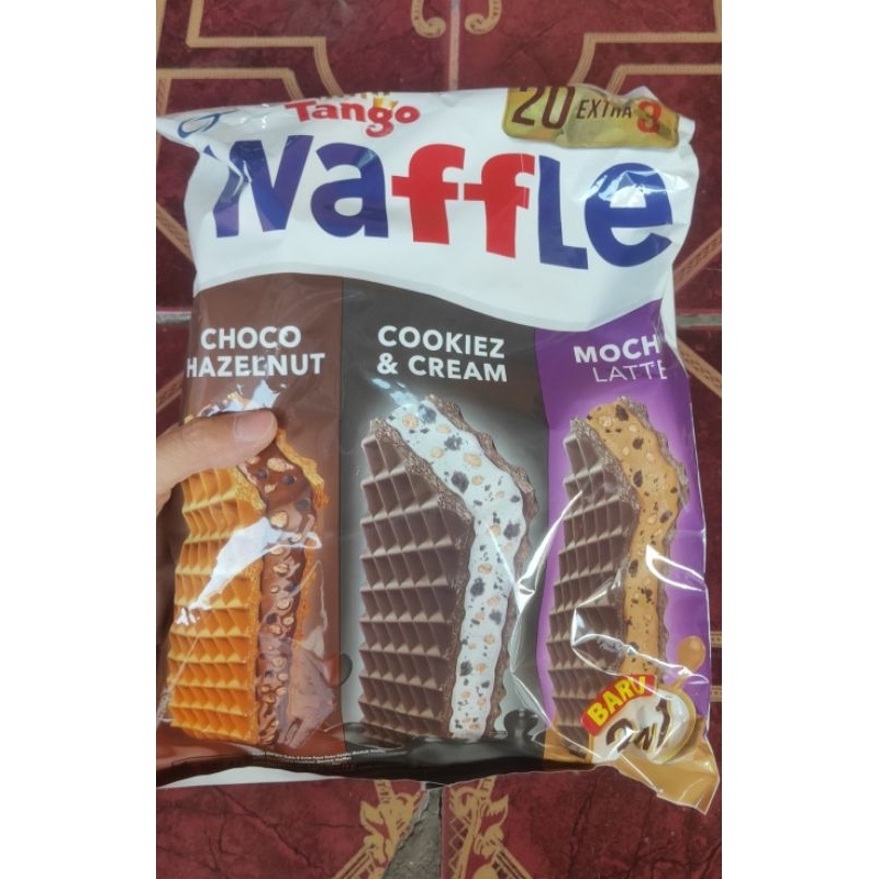 

Agen Distributor Makanan Ringan Sna Biskuit Wafer Waffle Tango Pa X 3In1