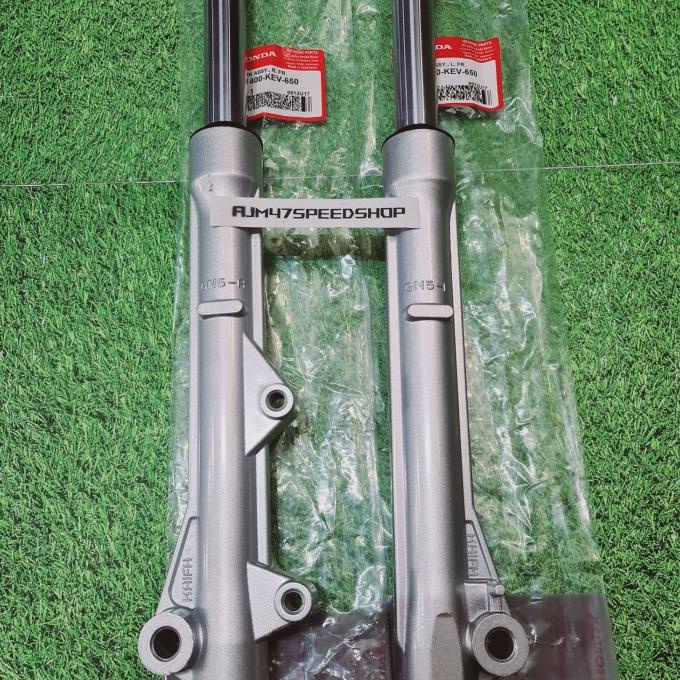 As shock+tabung depan Supra Fit-Supra x 100cc-Supra Fit New-Revo 100c