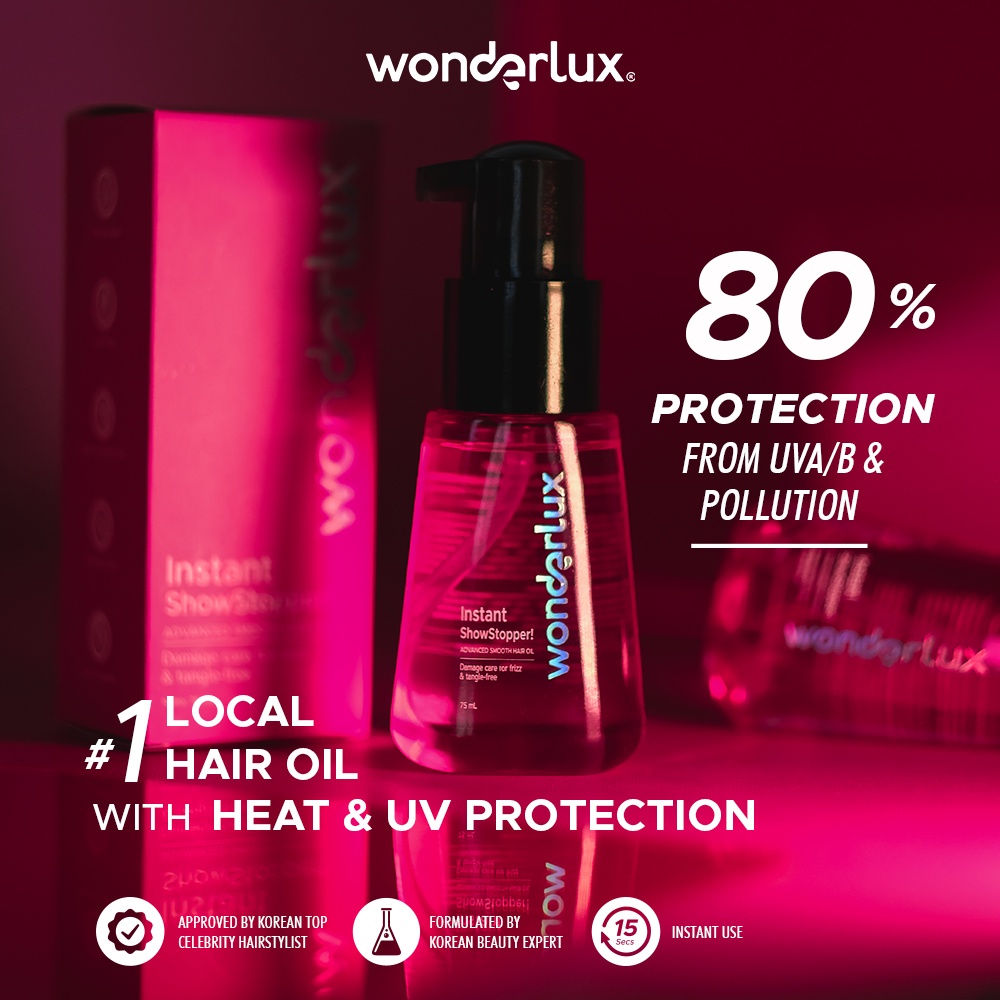 Wonderlux Instant Showstopper! Advanced Smooth Hair Oil | 75ml