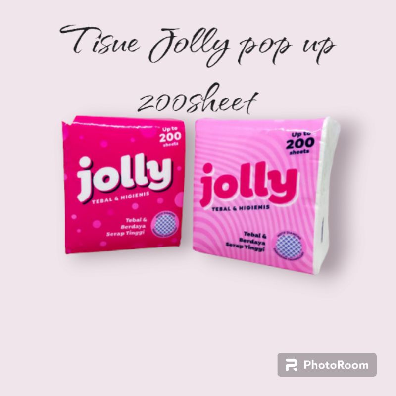 Tisue Jolly Pop up 200sheet