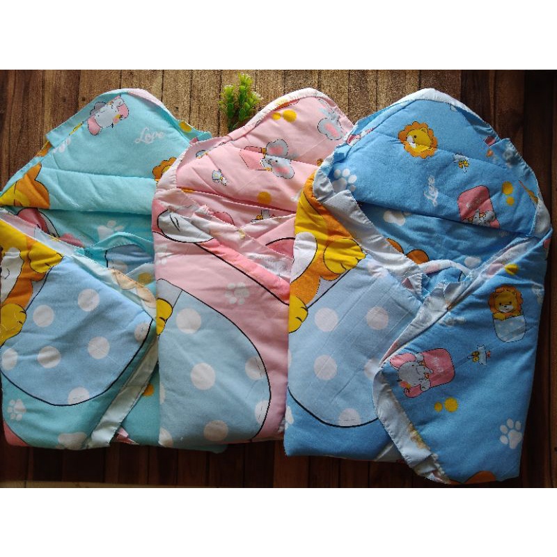 Selimut Bayi Chekiddo Selimut Bayi topi Chekiddo Selimut Tebal Bayi Motif Lucu Selimut Bayi Newborn 