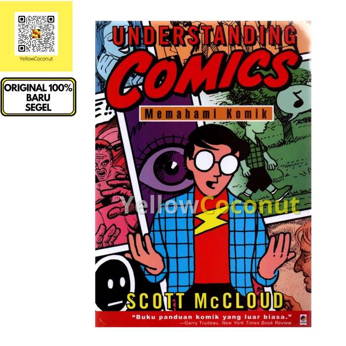 HOT SALE MEMAHAMI KOMIK (UNDERSTANDING COMICS) - SCOTT MCCLOUD TERBARU