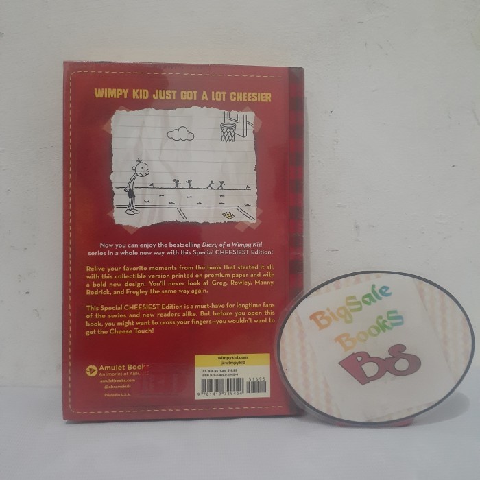 PROMO DIARY OF A WIMPY KID - SPECIAL CHEESIEST EDITION/HC - ORI TERBARU