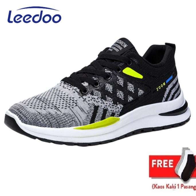 Leedoo Sepatu Pria import Sneakers Olahraga Casual Fashion MR142