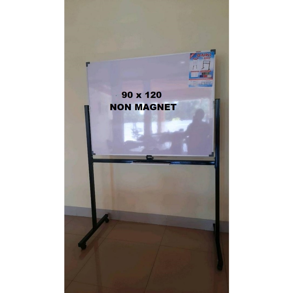 

Whiteboard Papan Tulis 90 X 120 + Standing