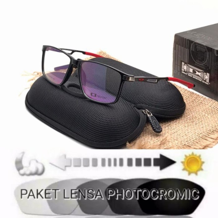 Sale Kacamata pria frame Oakley kualitas premium frame dan lensa /KACAMATA HITAM/KACAMATA