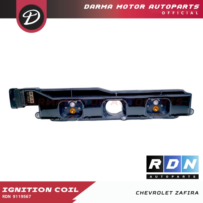 COIL KOIL CHEVROLET ZAFIRA 9119567 RDN ORIGINAL IGNITION murmer