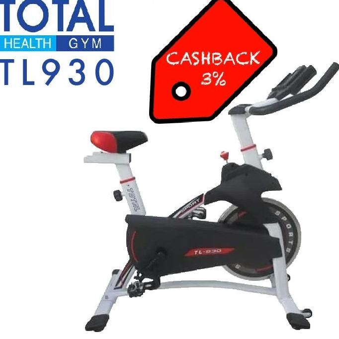 Sepeda Statis Setis TL930 TL 930 Spinning Bike TOTAL FITNESS