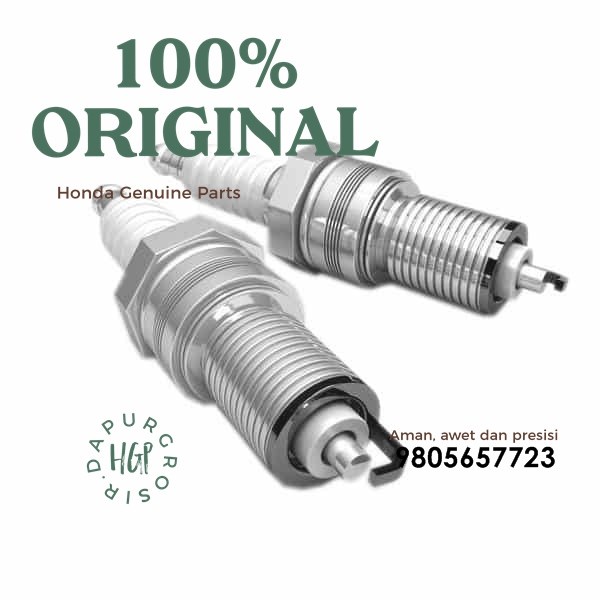 Busi Motor Grand Honda Win Spark Plug U22FSU Denso Original AHM - 9805657723