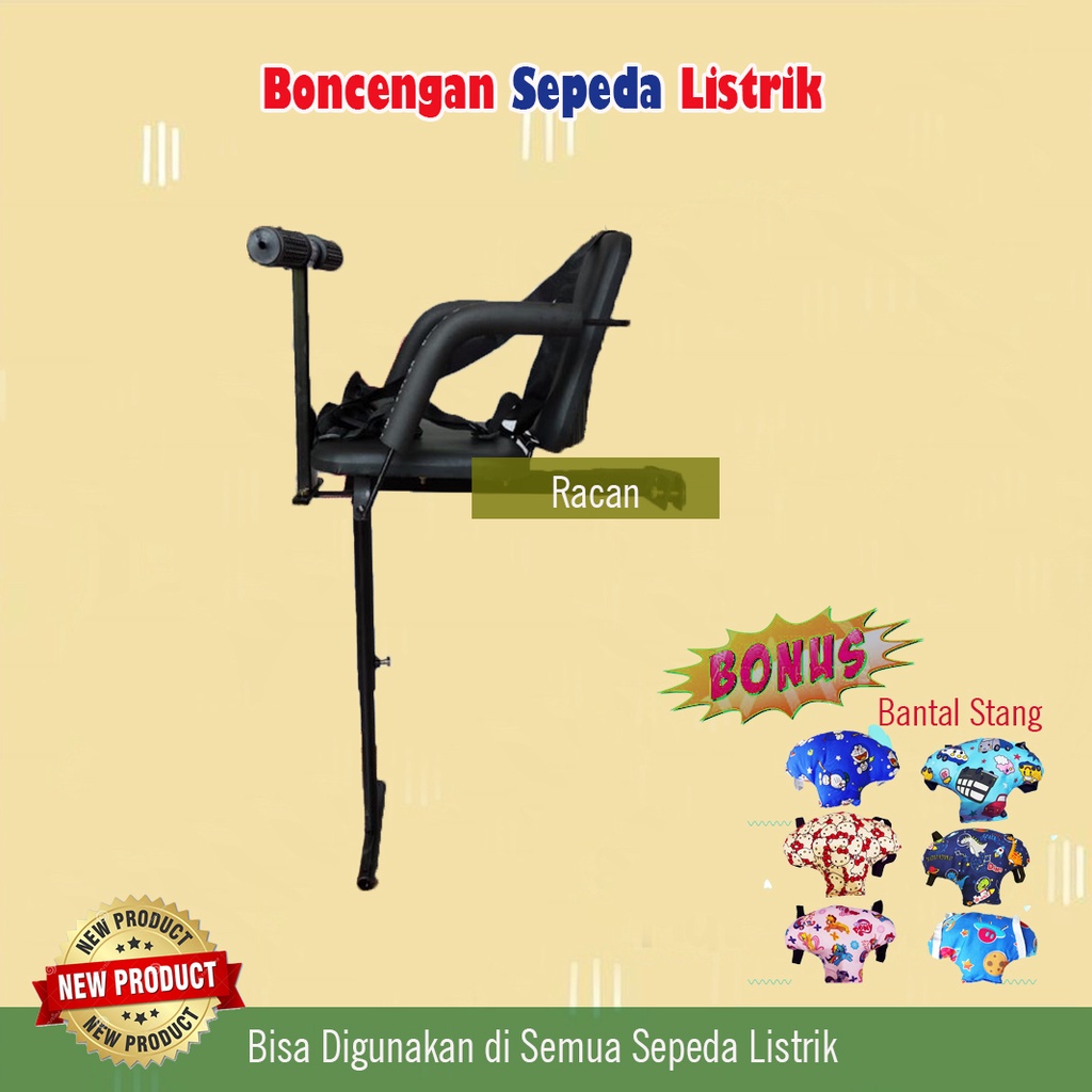 ' boncengan anak sepeda listrik boncengan sepeda listrik boncengan sepeda listrik anak depan