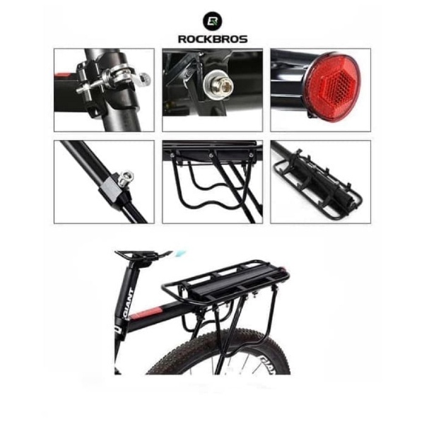 ' rockbros boncengan sepeda mtb sepeda lipat sepeda listrik alloy