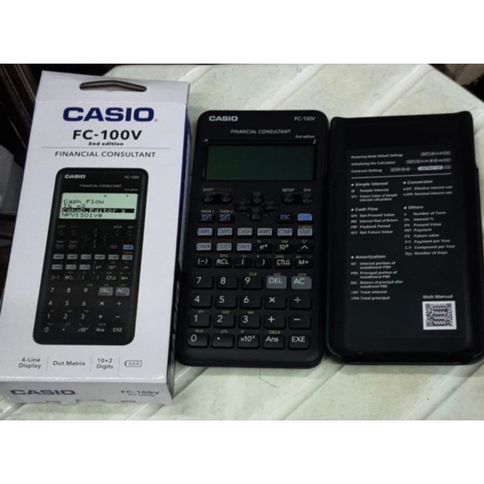 

Casio FC 100 V / Calculator Financial