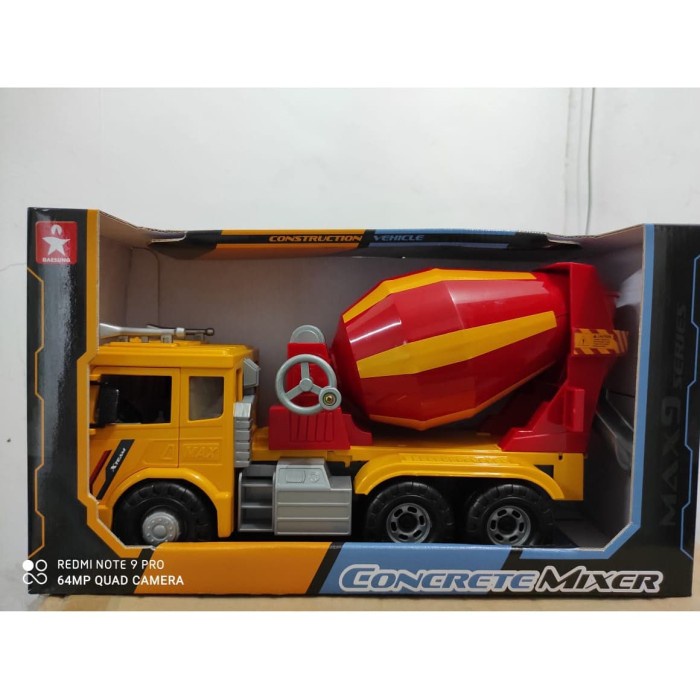 Mainan Mobil DAESUNG MAX CEMENT MIXER 955-1