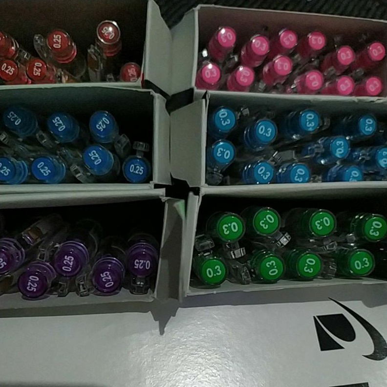 

KYRH6487 pulpen hi tec pilot 0.3mm 0.4 mm 0.25mm hitec satuan pulpen hi tech warna warni hitech
