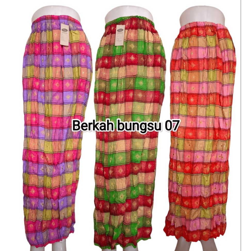 (6O✩/✾ SARUNG BUGIS KOTAK KADEI ASLI SUTERA MAKASAR - SONGKET MOTIF KOTAK - SONGKET TERBARU - SONGKE
