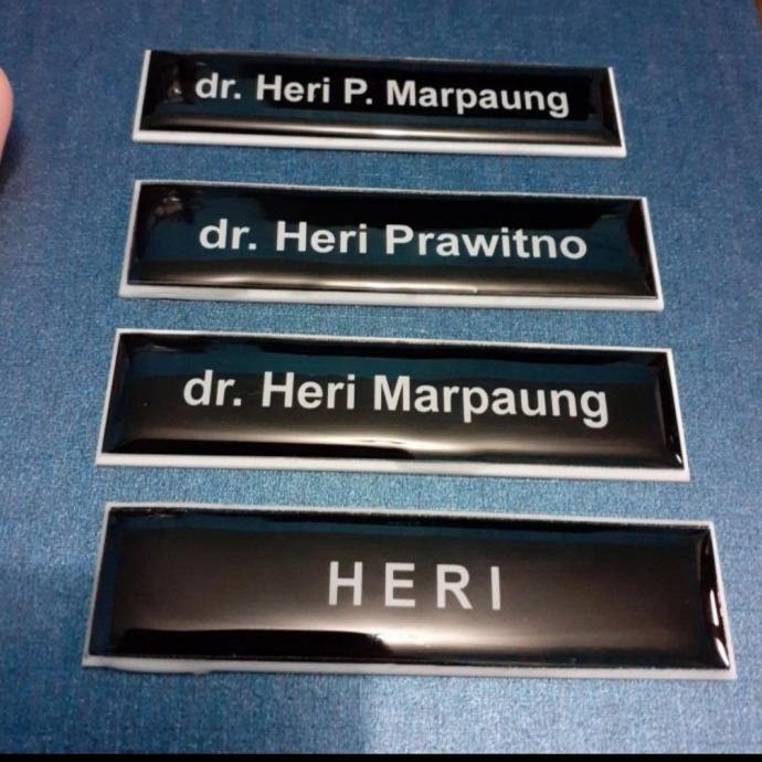 

$+$+$+$+] NAME TAG AKRILIK MAGNET | PAPAN NAMA MAGNET SATUAN