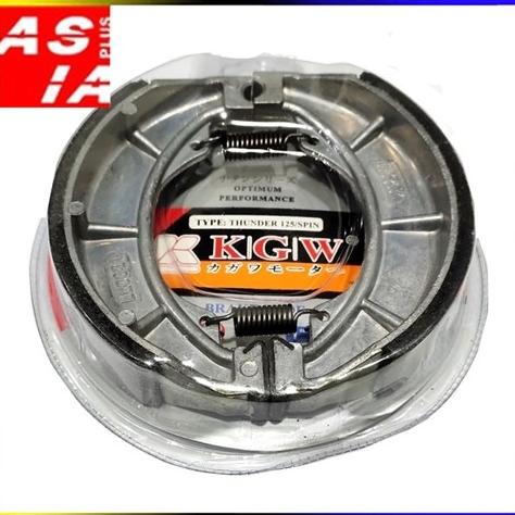 Kampas Rem Tromol Kgw Racing E3V Sparepart Motor Thunder 125 Spin Original